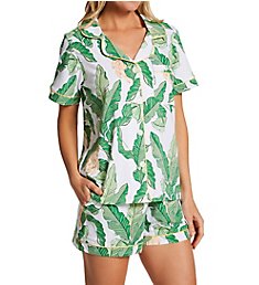 BedHead Pajamas Plantain Palm Classic Short PJ Set 2423786