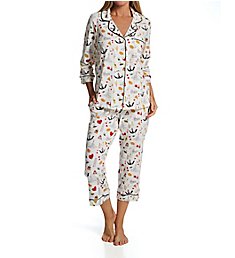 BedHead Pajamas That's Amore Classic Cropped PJ Set 4723824