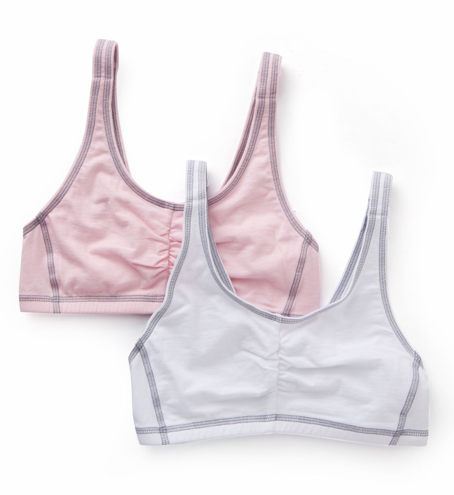 Bestform Contrast Stitch Shirred Front Bra - 2 Pack 5006581 Bestform Contrast Stitch Shirred Front Bra - 2 Pack 5006581