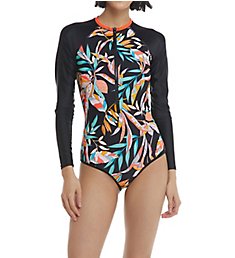 Body Glove Los Cabos Long Sleeve Paddle One-Piece Swimsuit 562764