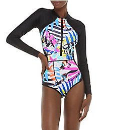 Body Glove Groovy Paradise Paddle One-Piece Swimsuit 572761