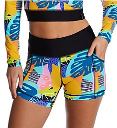 Body Glove Curacao Splash Performance Fit Cross-over Shorts 603660