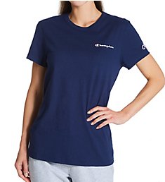 Champion Boyfriend Script Logo 100% Cotton T-Shirt GT949Y