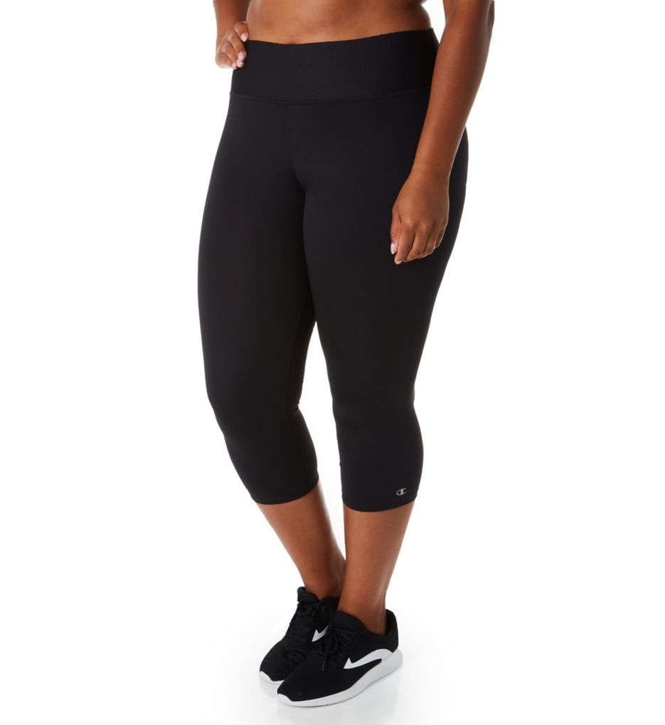 Champion Absolute Plus Size Capri with SmoothTec Band QM0979 Champion Absolute Plus Size Capri with SmoothTec Band QM0979