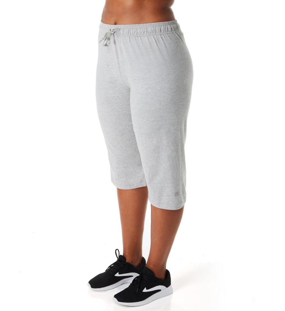 Champion Plus Size Jersey 18 Inch Capri Pant QM1242 Champion Plus Size Jersey 18 Inch Capri Pant QM1242