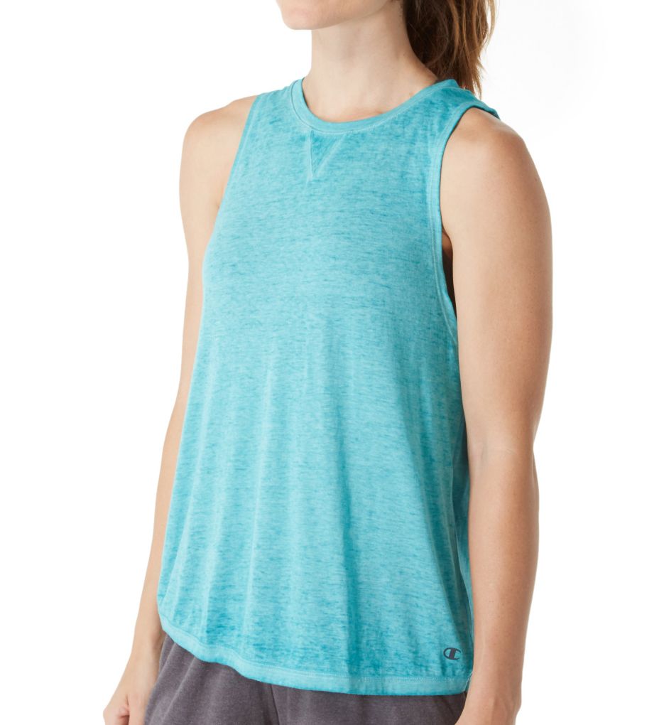 Champion Authentic Burnout Wash Muscle Tank W50070 Champion Authentic Burnout Wash Muscle Tank W50070