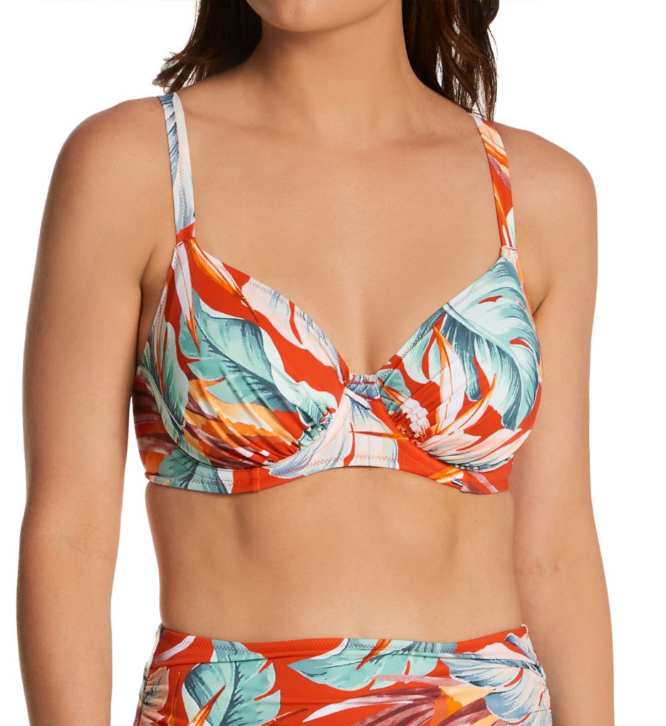 Fantasie Bamboo Grove Underwire Gathered Full Cup Swim Top FS1601