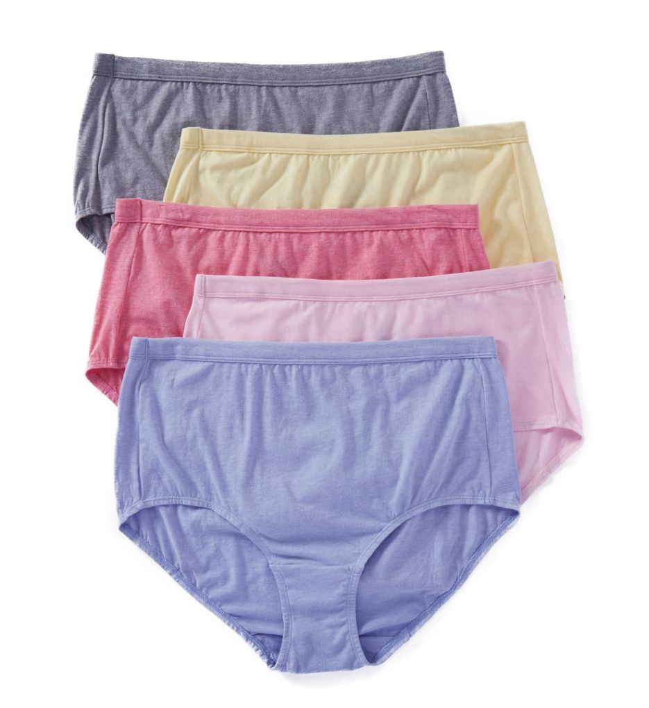 Fruit Of The Loom Fit For Me Beyond Soft Brief Panties - 5 Pack 5DBSBRP Fruit Of The Loom Fit For Me Beyond Soft Brief Panties - 5 Pack 5DBSBRP