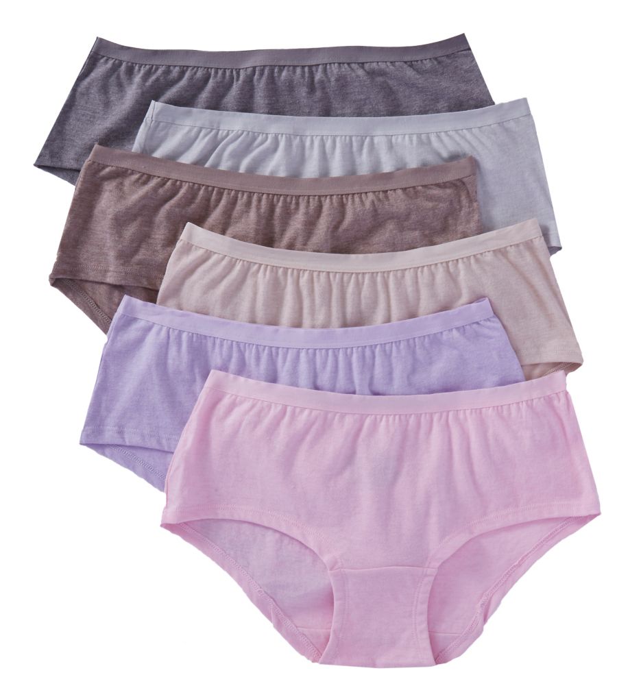 Fruit Of The Loom Beyond Soft Assorted Boyshort Panties - 6 Pack 6DBSBS1 Fruit Of The Loom Beyond Soft Assorted Boyshort Panties - 6 Pack 6DBSBS1