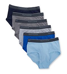 Fruit Of The Loom Assorted Fashion Brief - 6 Pack 6P460TG