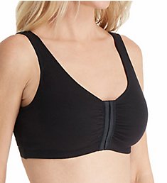 Fruit Of The Loom Comfort Cotton Blend Front Close Sports Bra 96014