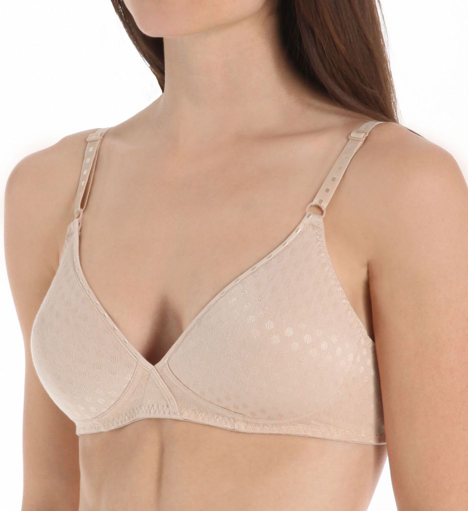 Fruit Of The Loom Jacquard Lightly Padded Wirefree Bra 96238 Fruit Of The Loom Jacquard Lightly Padded Wirefree Bra 96238