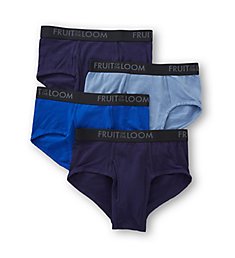 Fruit Of The Loom Breathable Assorted Briefs - 4 Pack BM4P46C