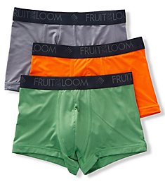 Fruit Of The Loom Breathable Lightweight Short Boxer Briefs - 3 Pack BW3SL7C