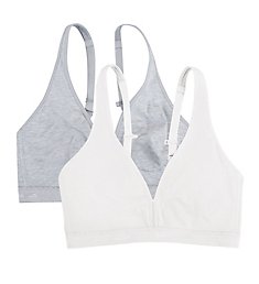 Fruit Of The Loom Lightly Lined Wirefree Bra - 2 Pack FT799