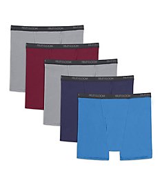 Fruit Of The Loom Big Man Microstretch Boxer Brief - 5 Pack WMS5BBM