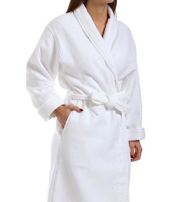 KayAnna Double Faced Waffle Terry Robe S01763 KayAnna Double Faced Waffle Terry Robe S01763