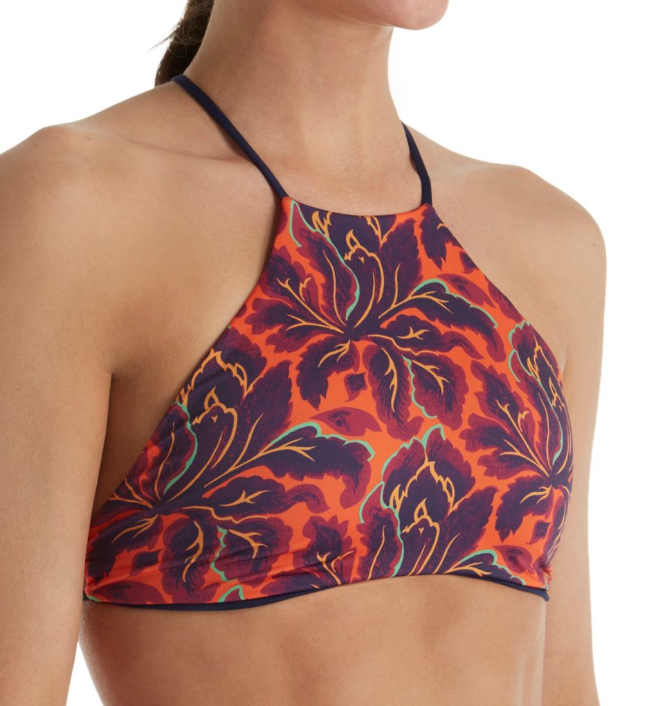 L Space Liberty Fleur Luna High Neck Swim Top LULNT17 L Space Liberty Fleur Luna High Neck Swim Top LULNT17