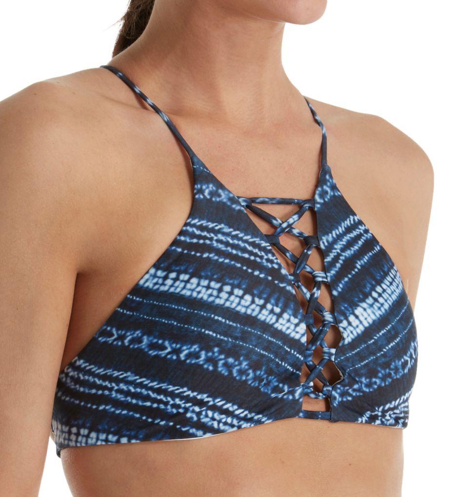 L Space Midnight Caravan Nikki High Neck Swim Top MCNKT17 L Space Midnight Caravan Nikki High Neck Swim Top MCNKT17