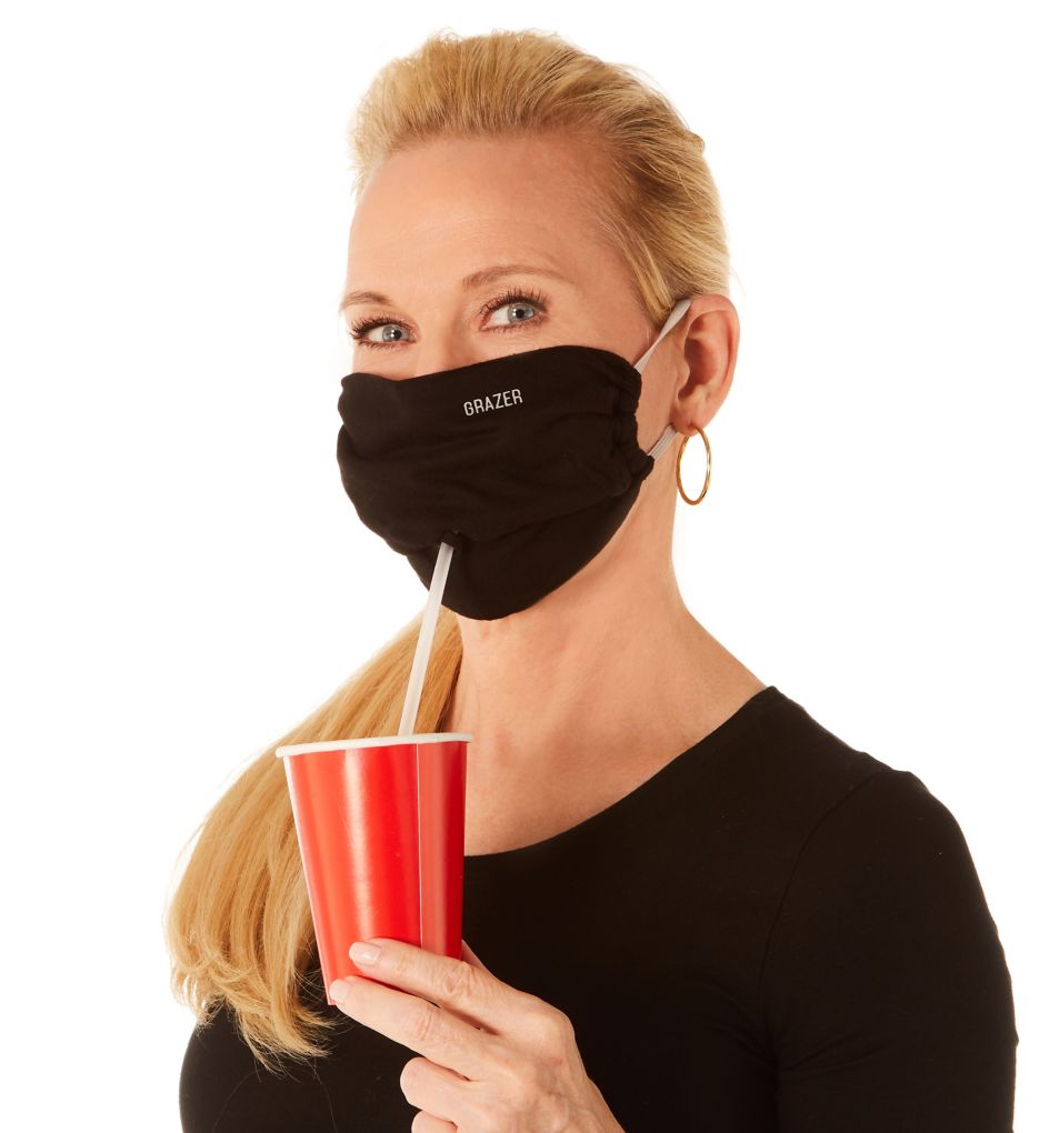 PJ Harlow Jersey Grazer Mask with Lift Tab JGR01