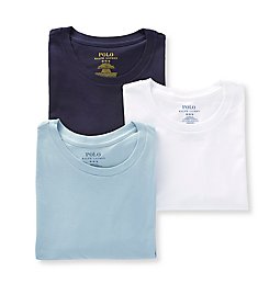 Polo Ralph Lauren Classic Fit 100% Cotton Crew T-Shirts - 3 Pack RCCNP3