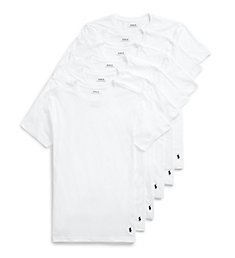 Polo Ralph Lauren Classic Fit Crew Neck T-Shirts - 6 Pack RCCNS6