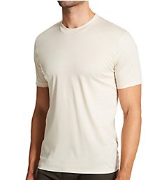 Zimmerli Sea Island Luxury Cotton Wide Crew Neck T-Shirt 2861447
